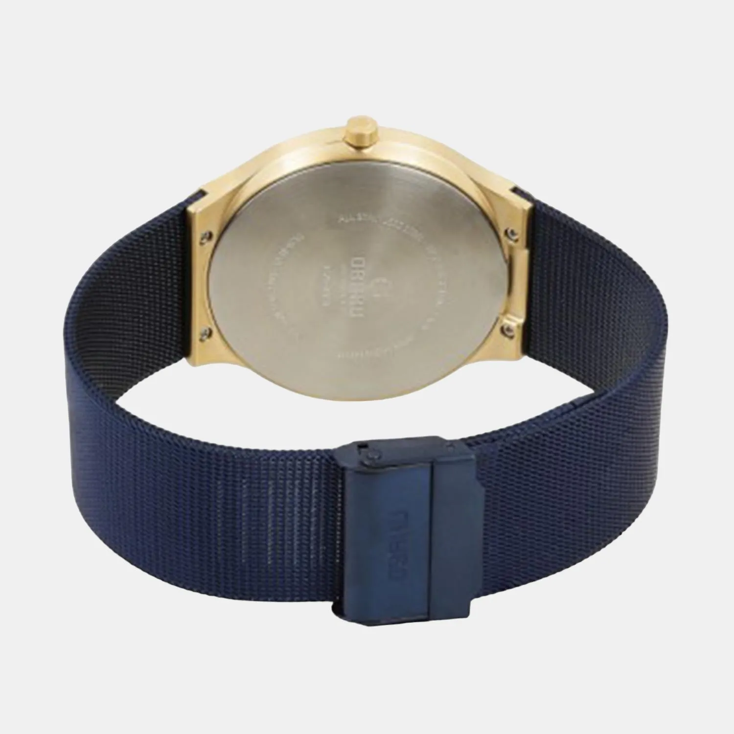 Men's Blue Analog Stainless Steel Watch V178GXVLML