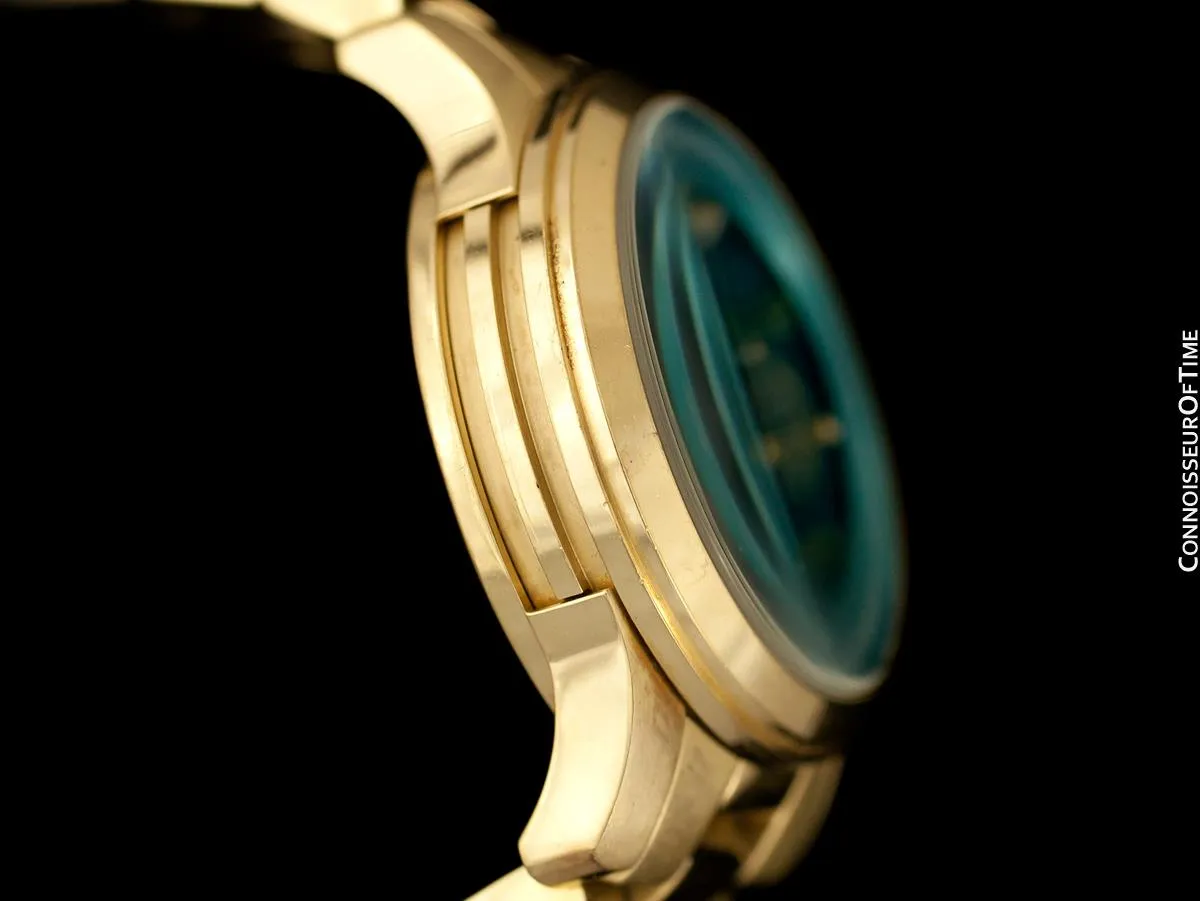 Michael Kors Watch Hunger Stop Ladies Gold Tone Chronograph Watch -  Owned & Worn By Olivia Newton-John