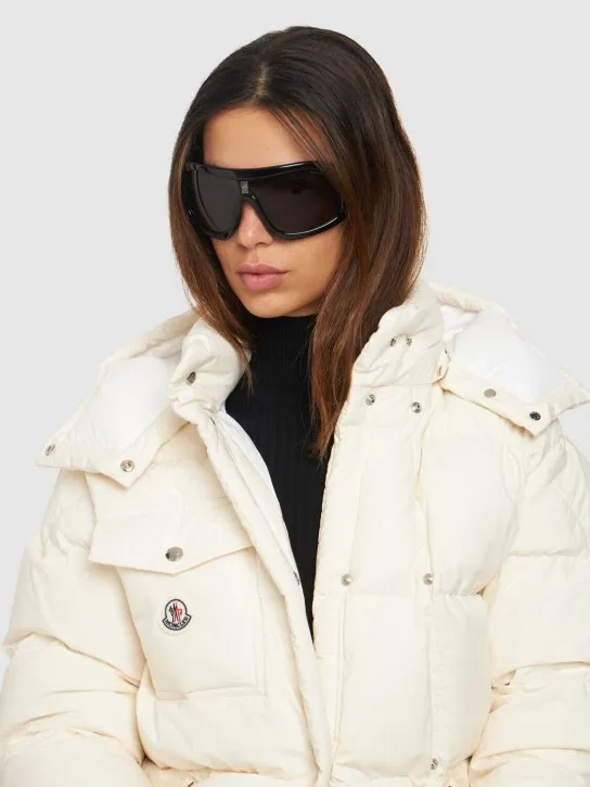 Moncler   Franconia shield sunglasses 