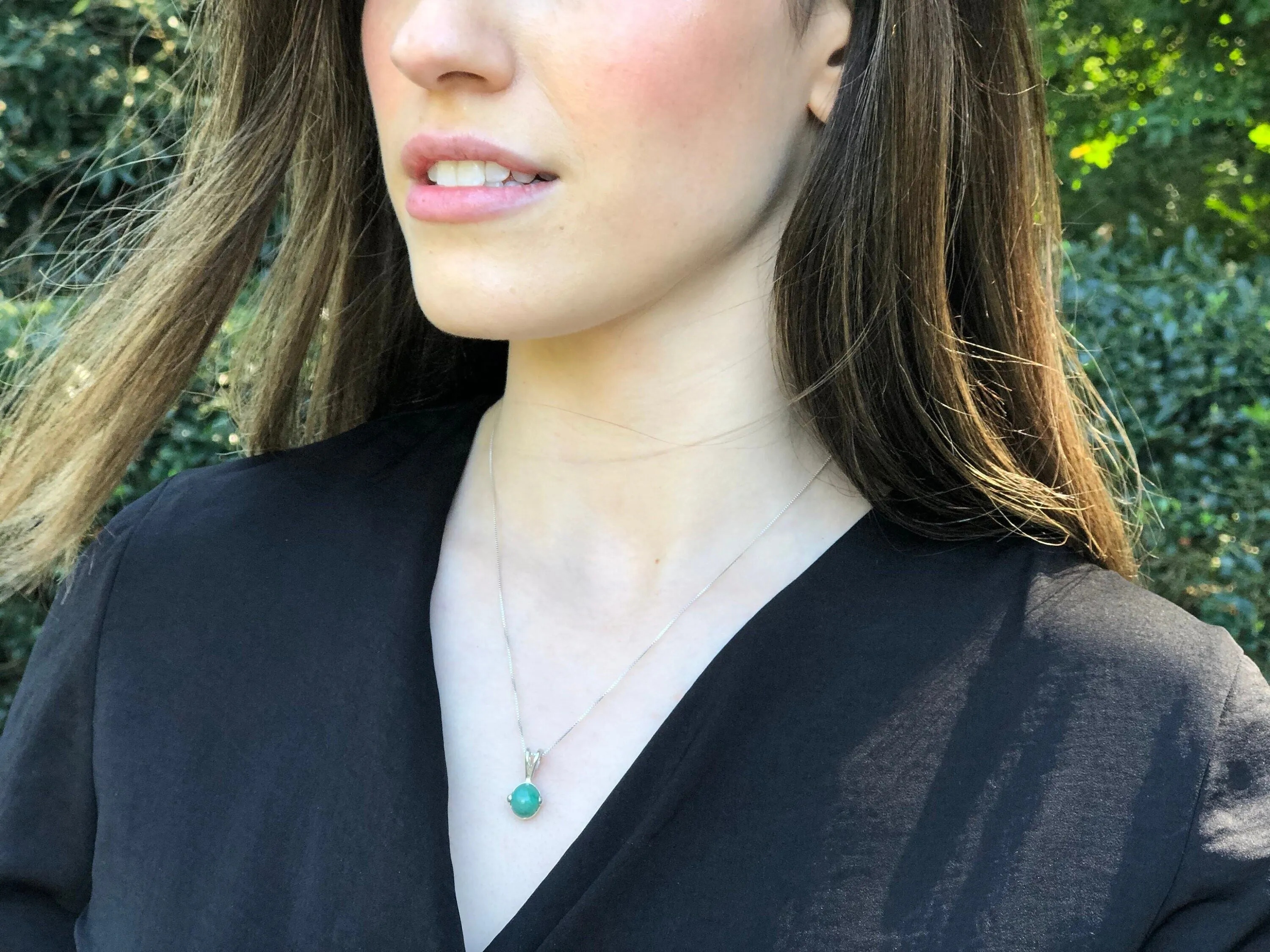 Moonstone Pendant - Oval Vintage  Necklace - Natural Moonstone Necklace