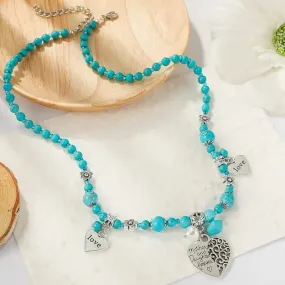 Mother/Daughter Turquoise Necklace