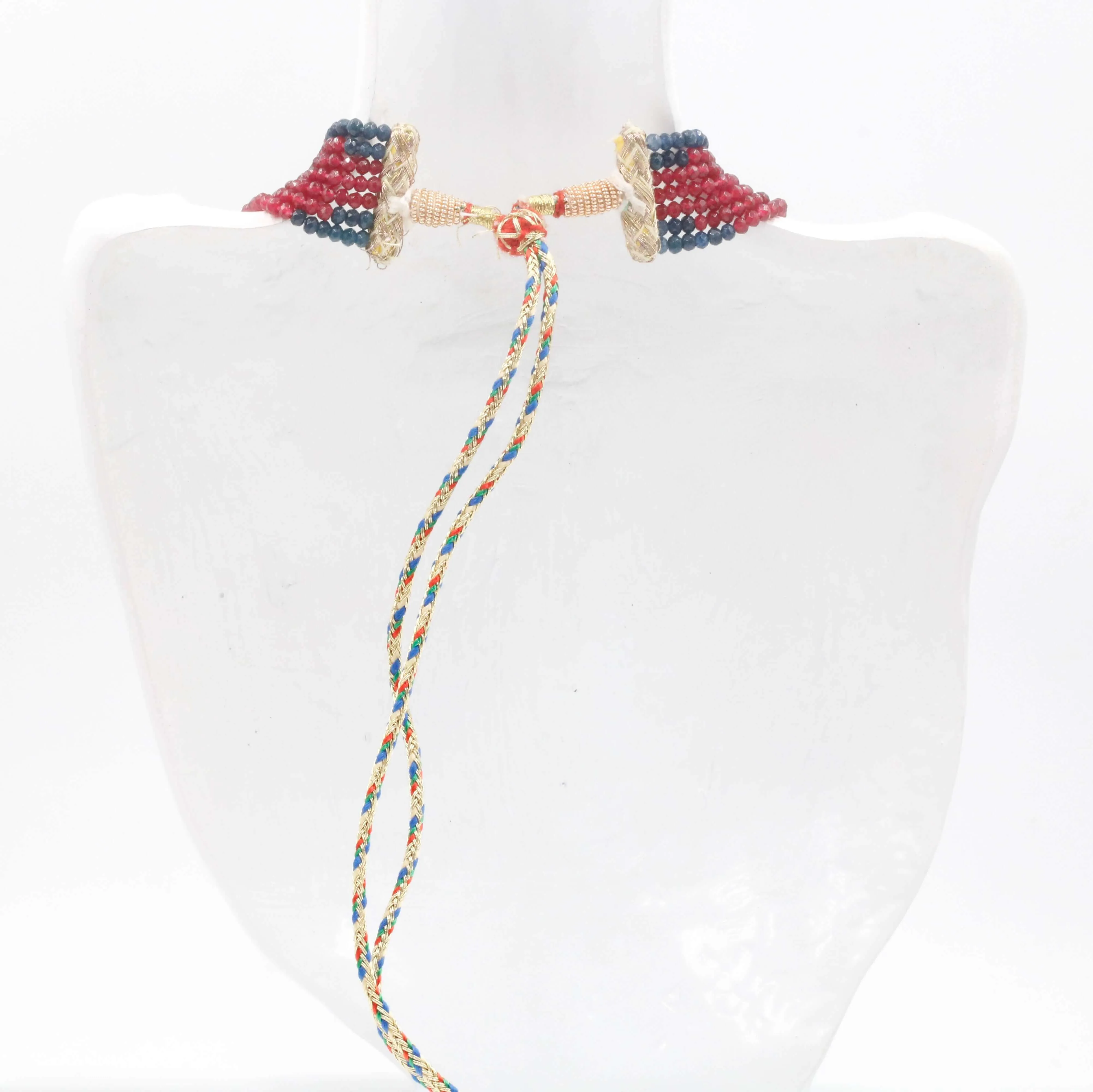 Natural Multi-color Quartz 16-22 Inches Adjustable Jewelry Quartz stone Necklace Multi-color Quartz Necklace Quartz Beads SKU: 6142609