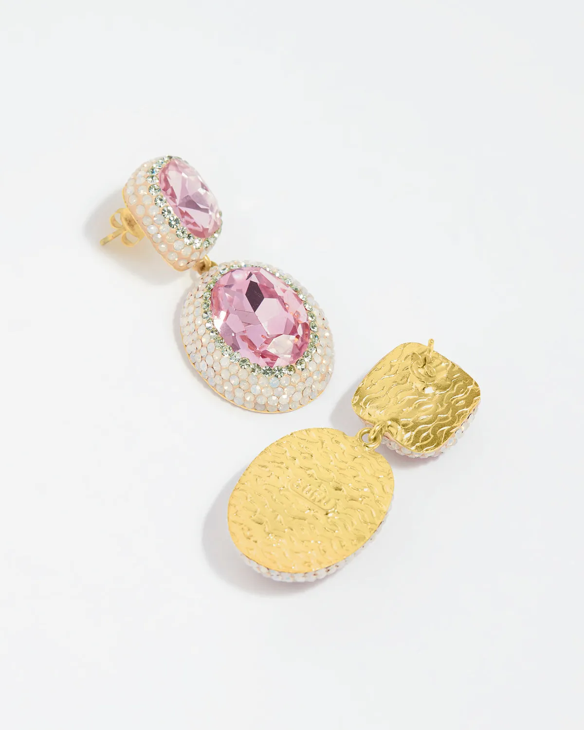 Needle & Thread X Soru Sentimental Rose Drop Earrings