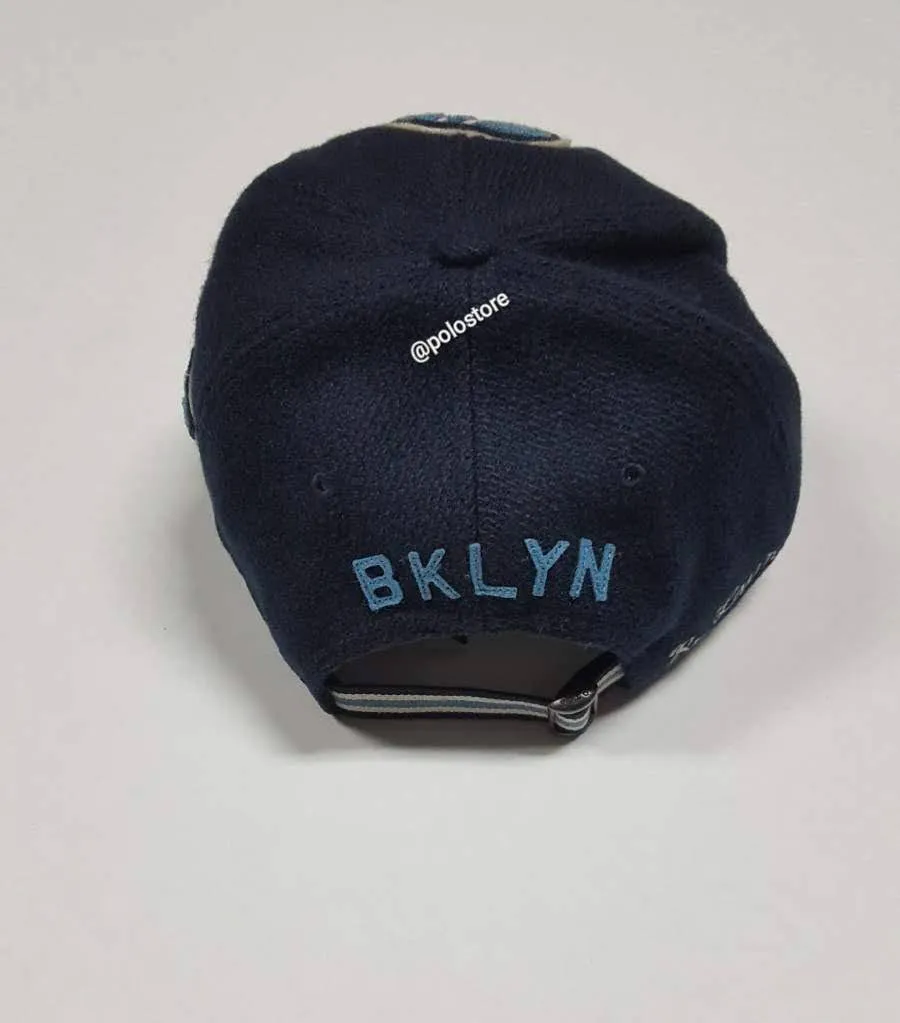 Nwt Polo Ralph Lauren Bklyn P67 Patch Adjustable Strap Back Hat