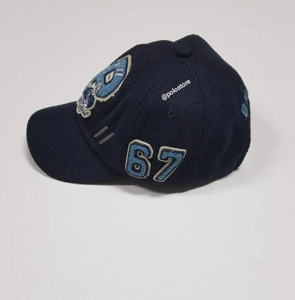 Nwt Polo Ralph Lauren Bklyn P67 Patch Adjustable Strap Back Hat