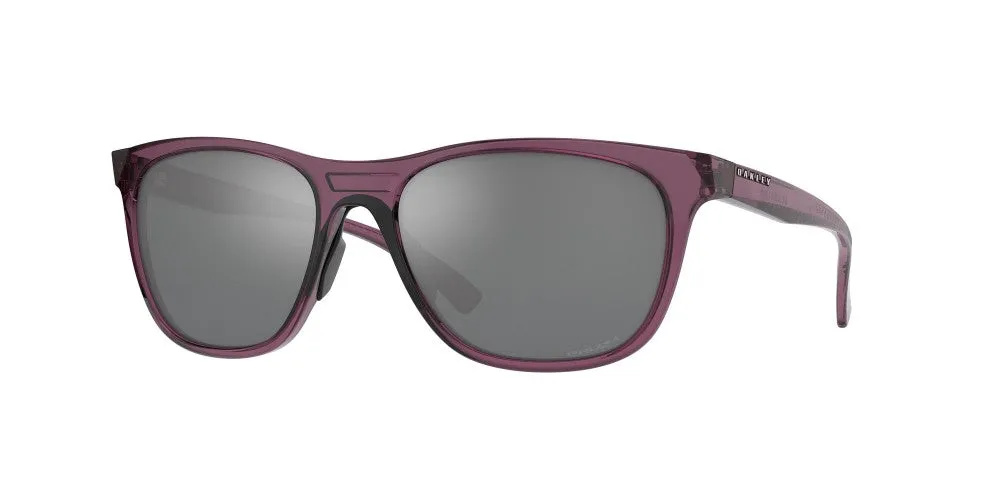 Oakley Womens Leadline Trans Indigo Frames - Prizm Black Lens - Non-Polarized Sunglasses