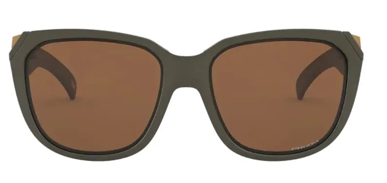 Oakley Womens Rev Up Matte Olive Frame - Prizm Tungsten Iriduim Lens - Non Polarized Sunglasses