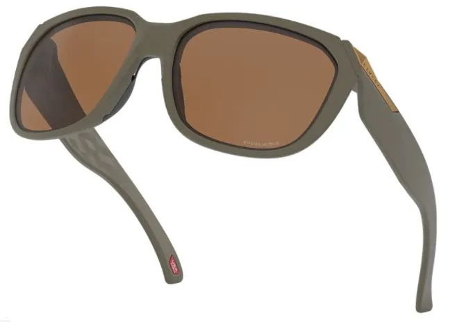 Oakley Womens Rev Up Matte Olive Frame - Prizm Tungsten Iriduim Lens - Non Polarized Sunglasses