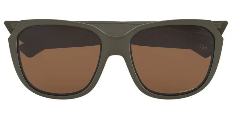 Oakley Womens Rev Up Matte Olive Frame - Prizm Tungsten Iriduim Lens - Non Polarized Sunglasses