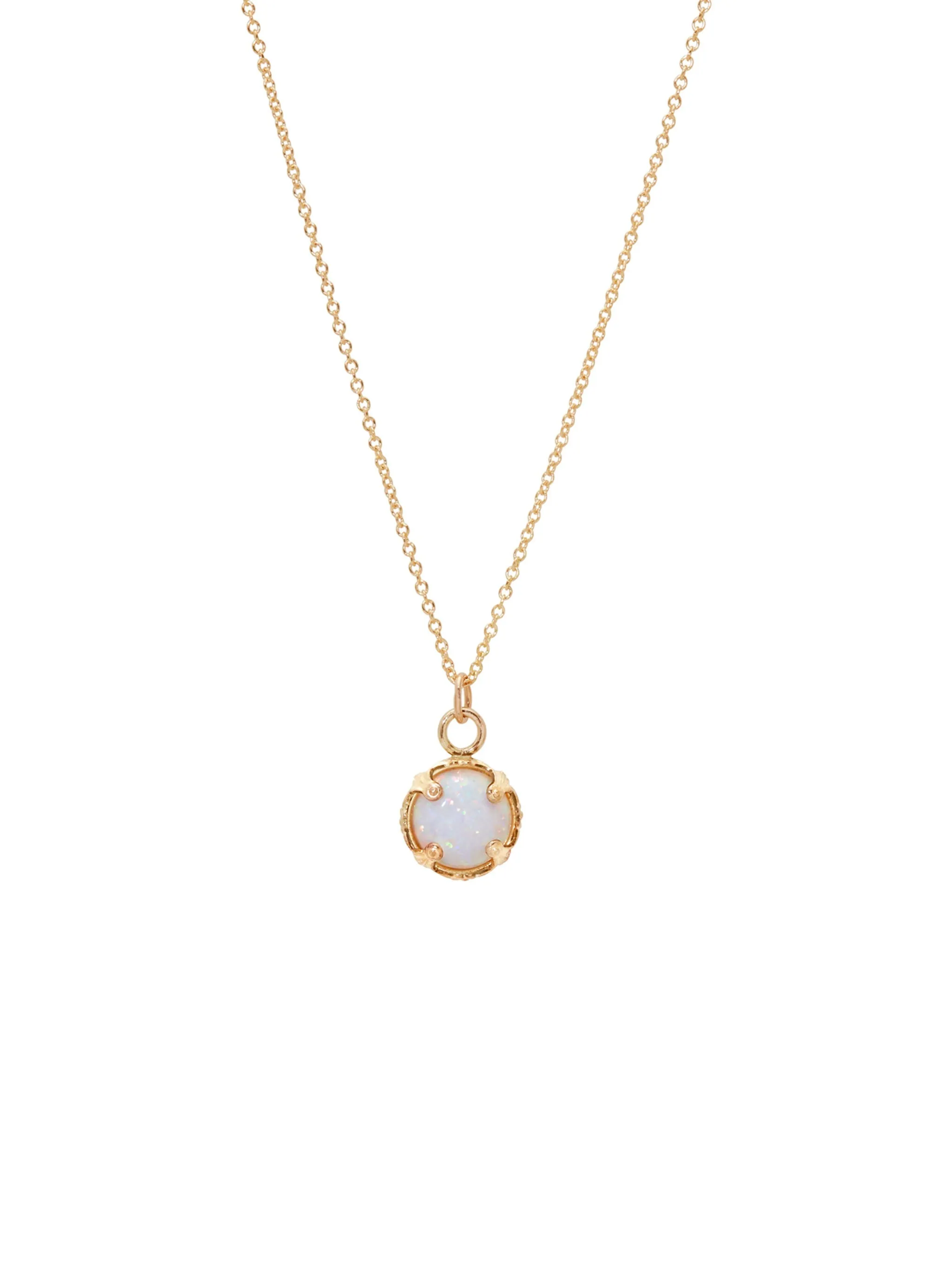 Opal Filigree Necklace