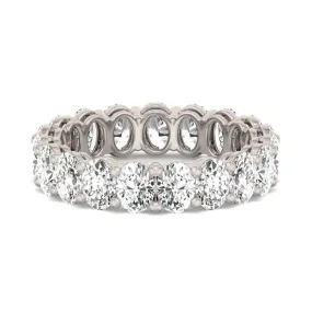 Oval Cut Diamond Eternity Ring