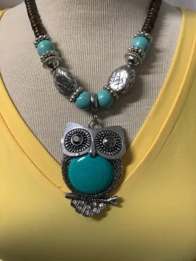 Owl Pendant Necklace