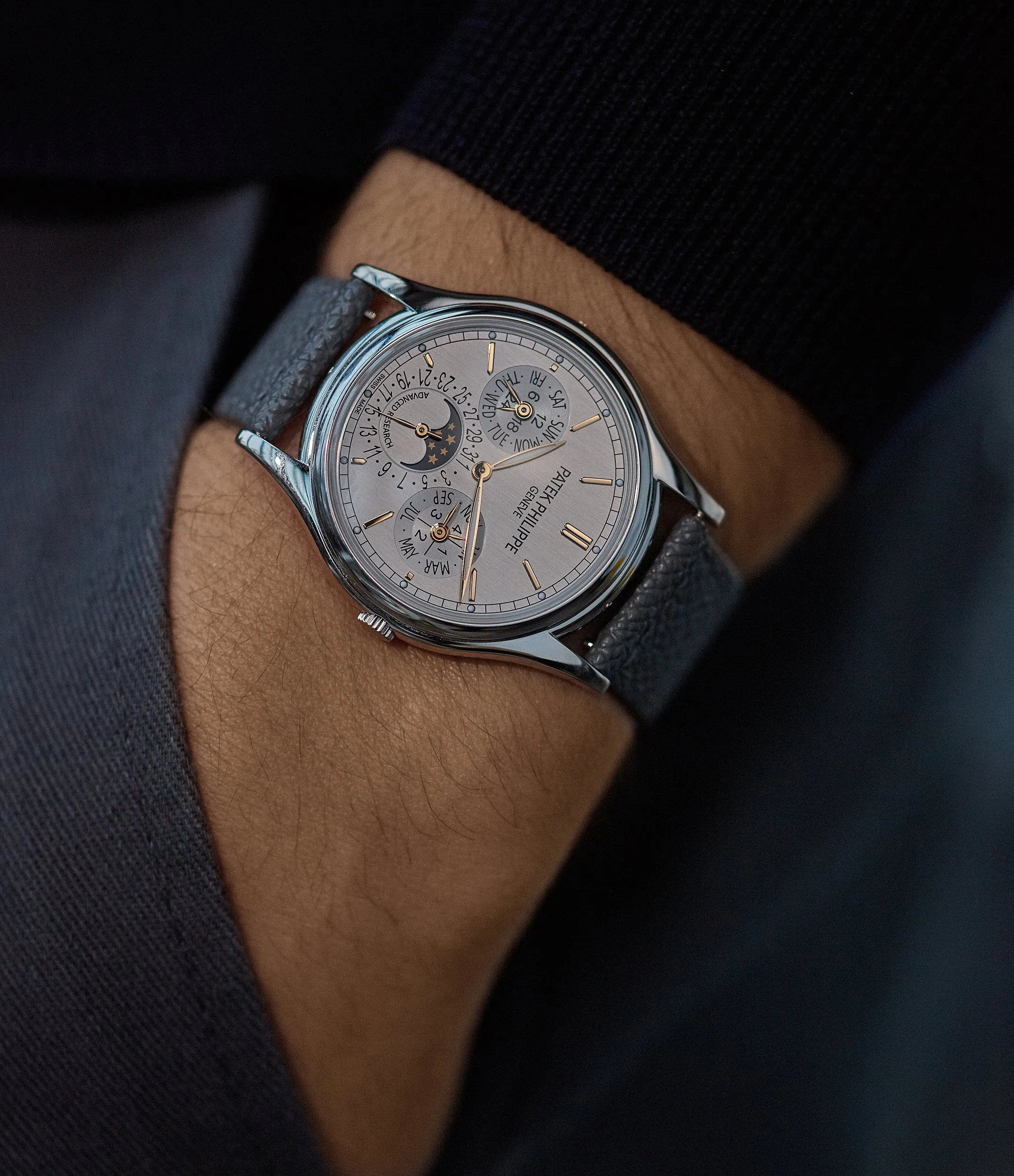Perpetual Calendar 5550P-001 | Platinum