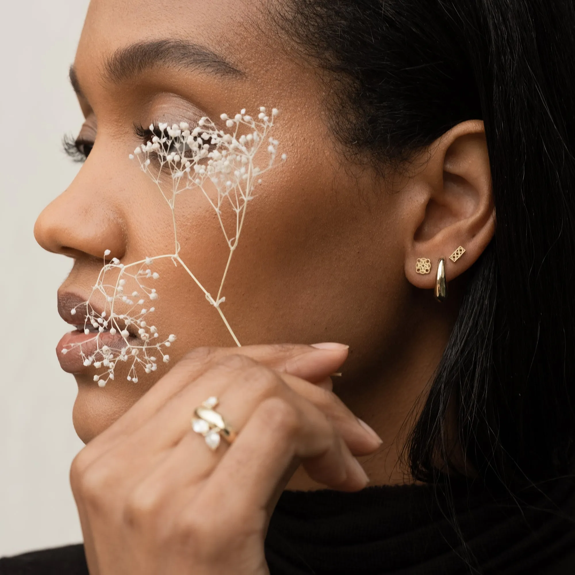 Petite Demi Hoop Earrings