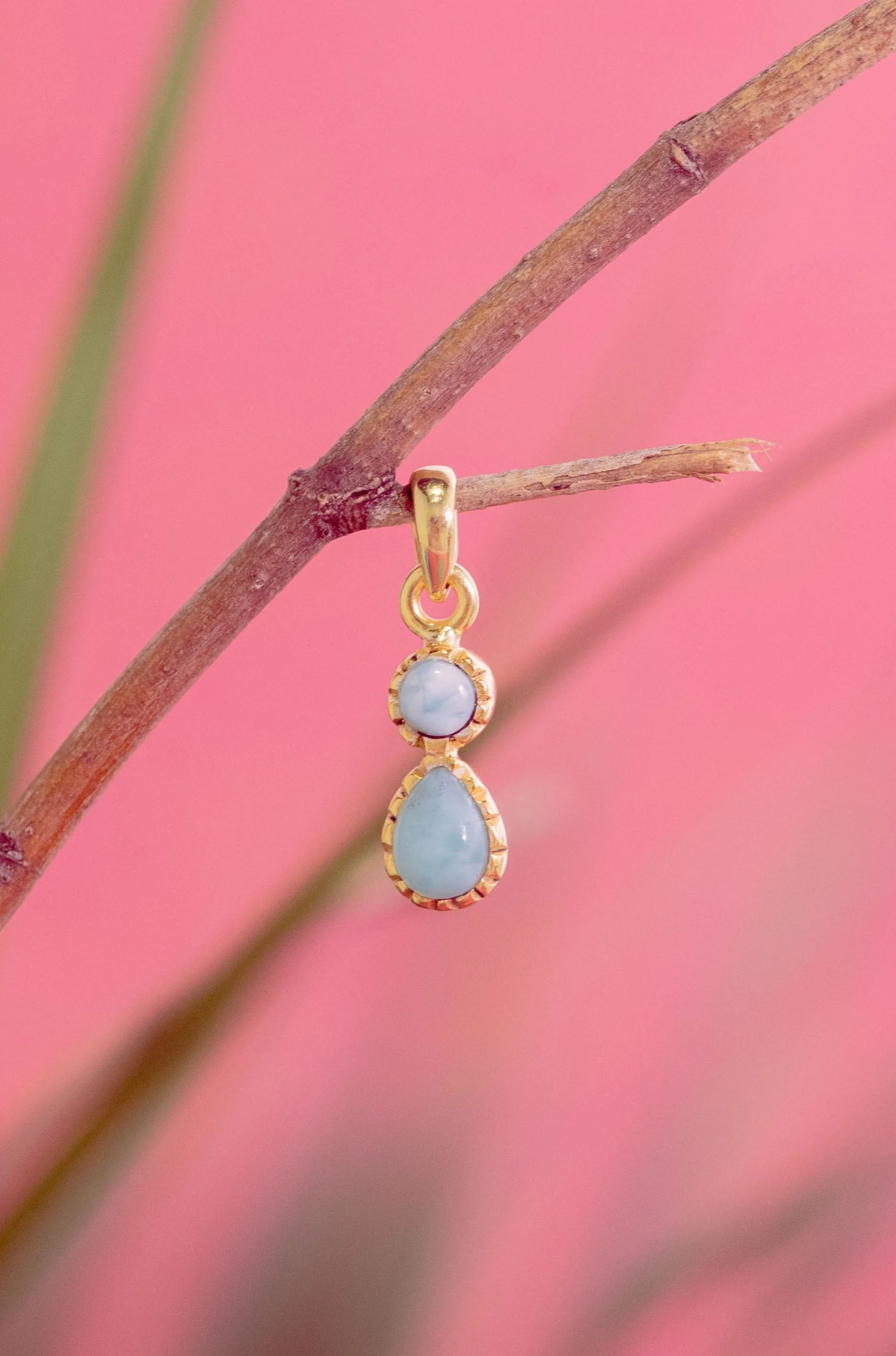 Pia Pendant Larimar