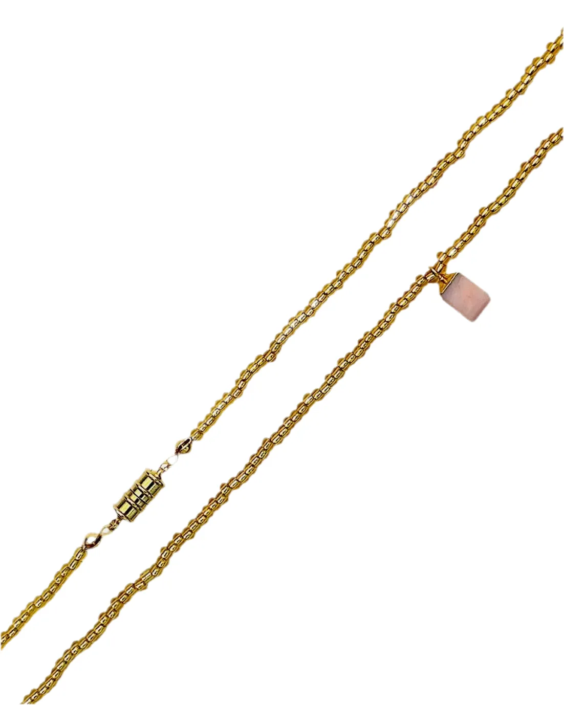 Recycled Glass Beaded Necklace