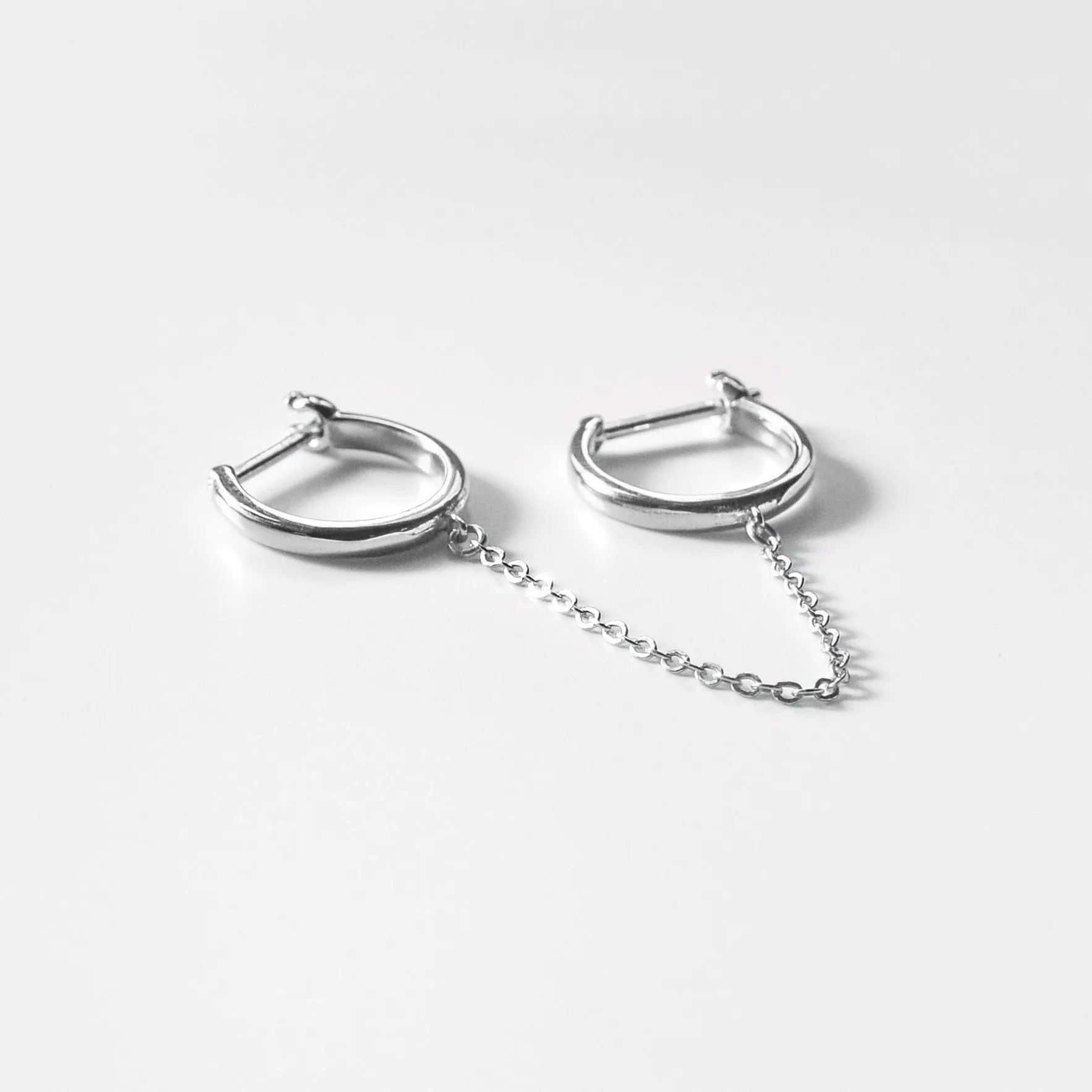 Remi Double Hoop Earrings - Single Side