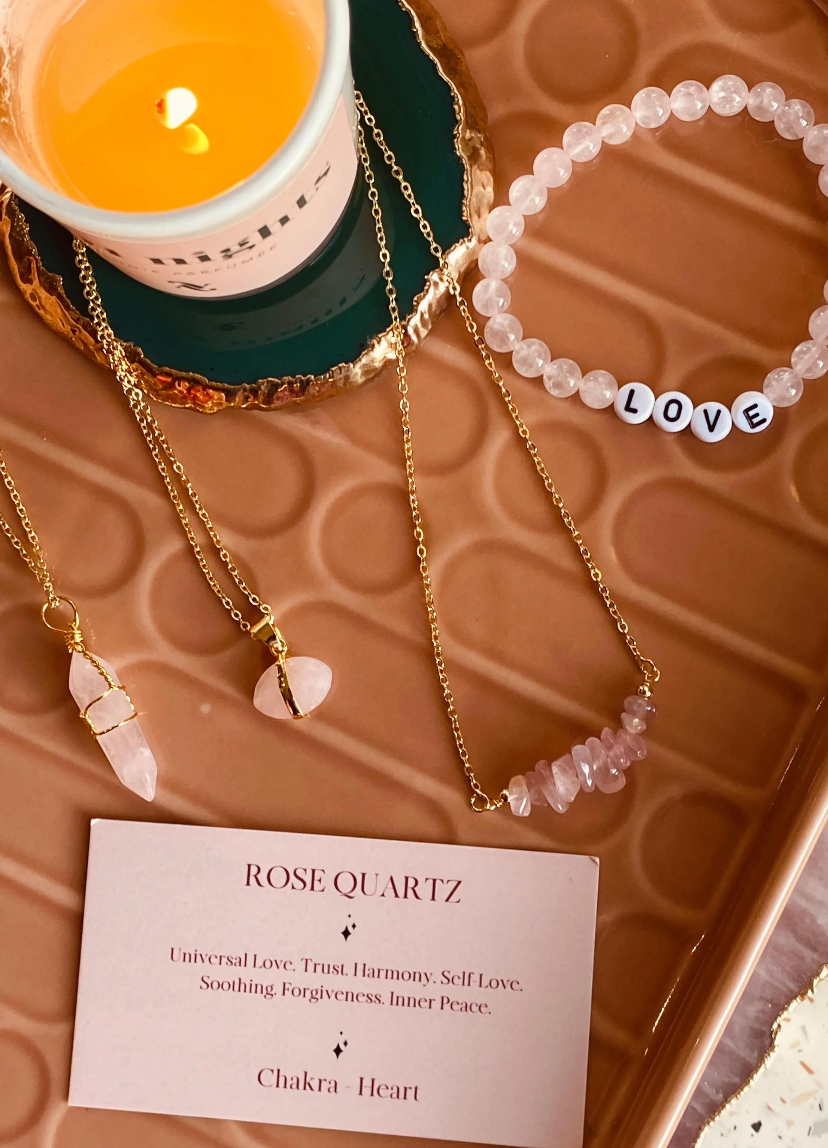 Rose Quartz Bracelet | Love