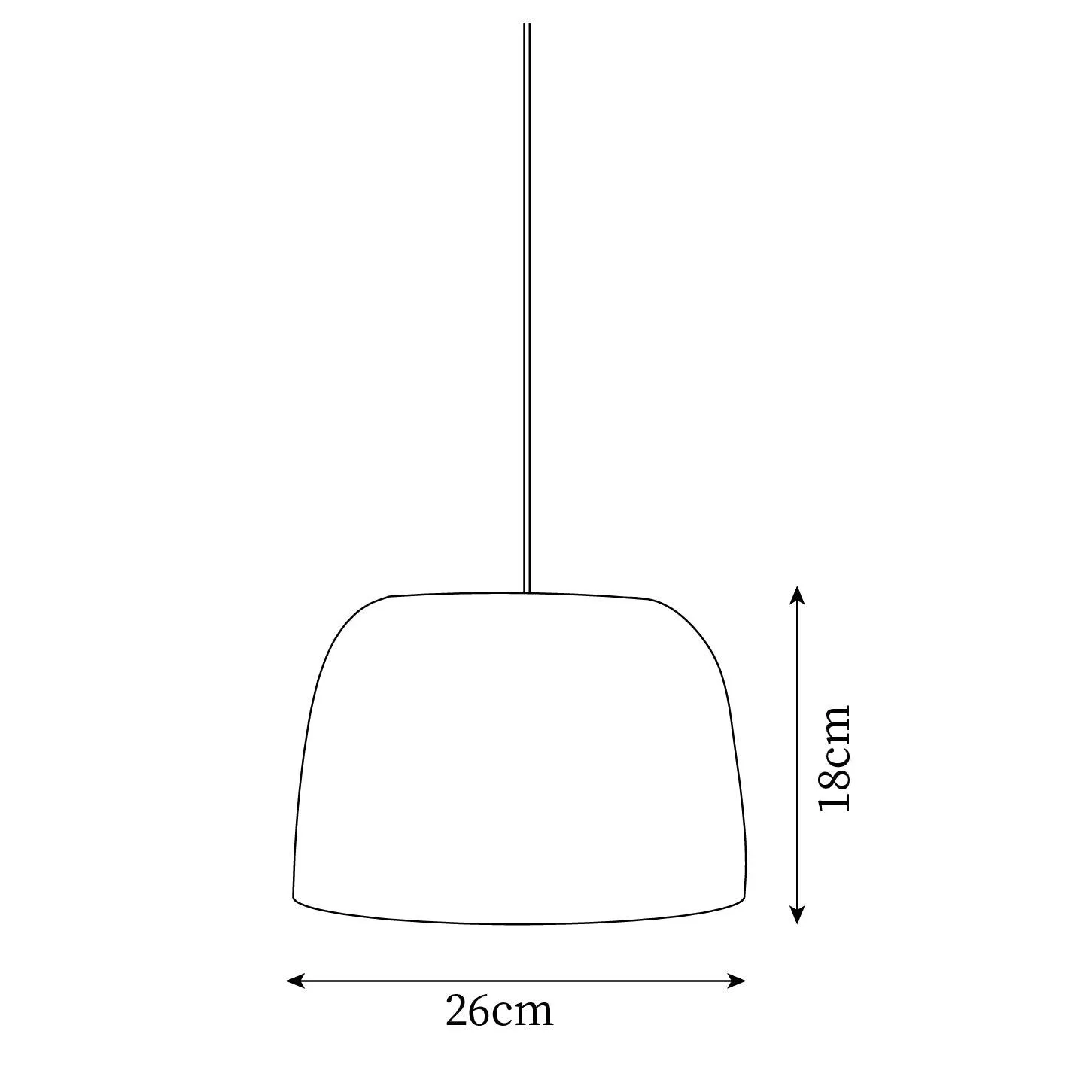 Roxboro Pendant Lamp 10.2″- 7″