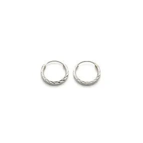 Silver Mini Hoop Earrings
