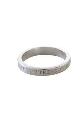 Sterling Silver Von Treskow Band Ring