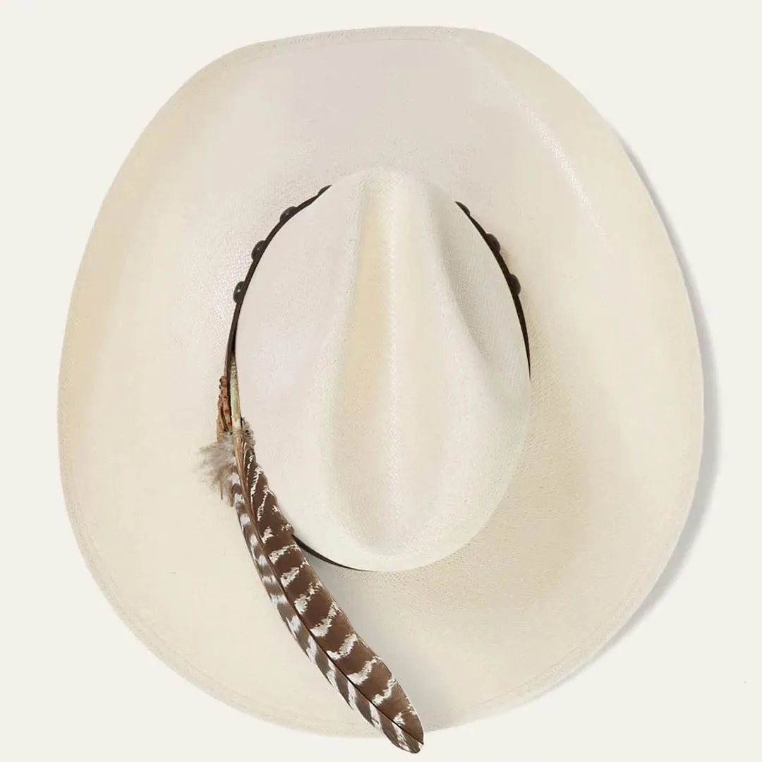 Stetson Natural Broken Bow Straw Cowboy Hat SSBBOW-95448171