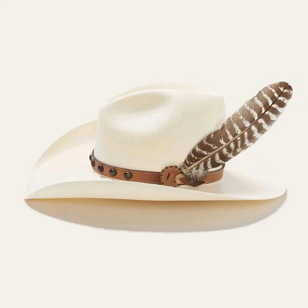Stetson Natural Broken Bow Straw Cowboy Hat SSBBOW-95448171