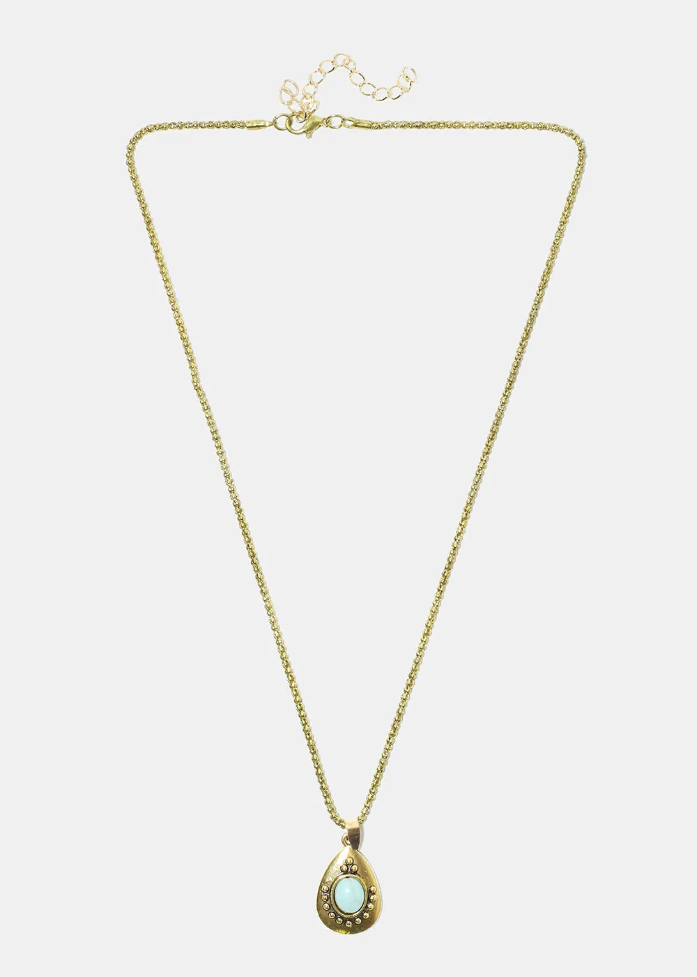 Teardrop Turquoise Necklace