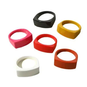 TEEK - Colorful Resin Wide Bracelet