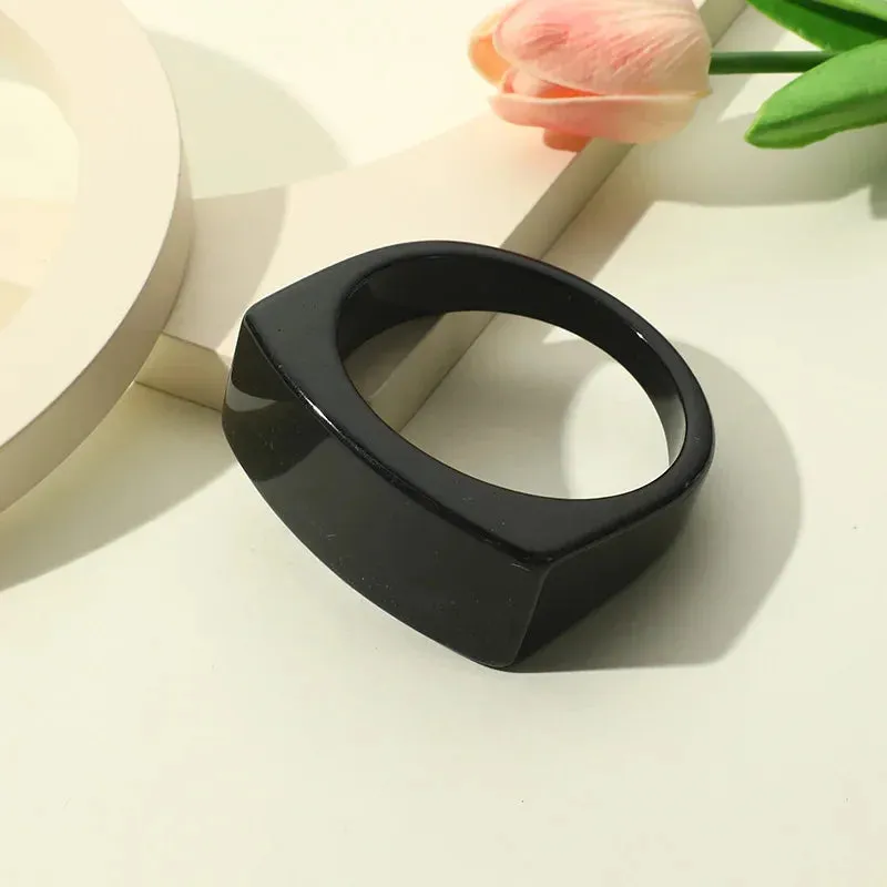 TEEK - Colorful Resin Wide Bracelet