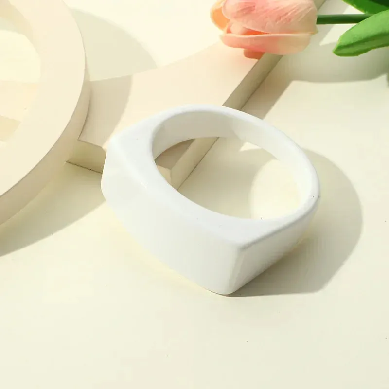 TEEK - Colorful Resin Wide Bracelet