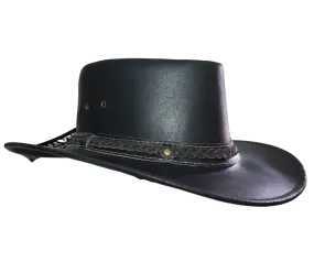 The Hombre Leather Outback Hat