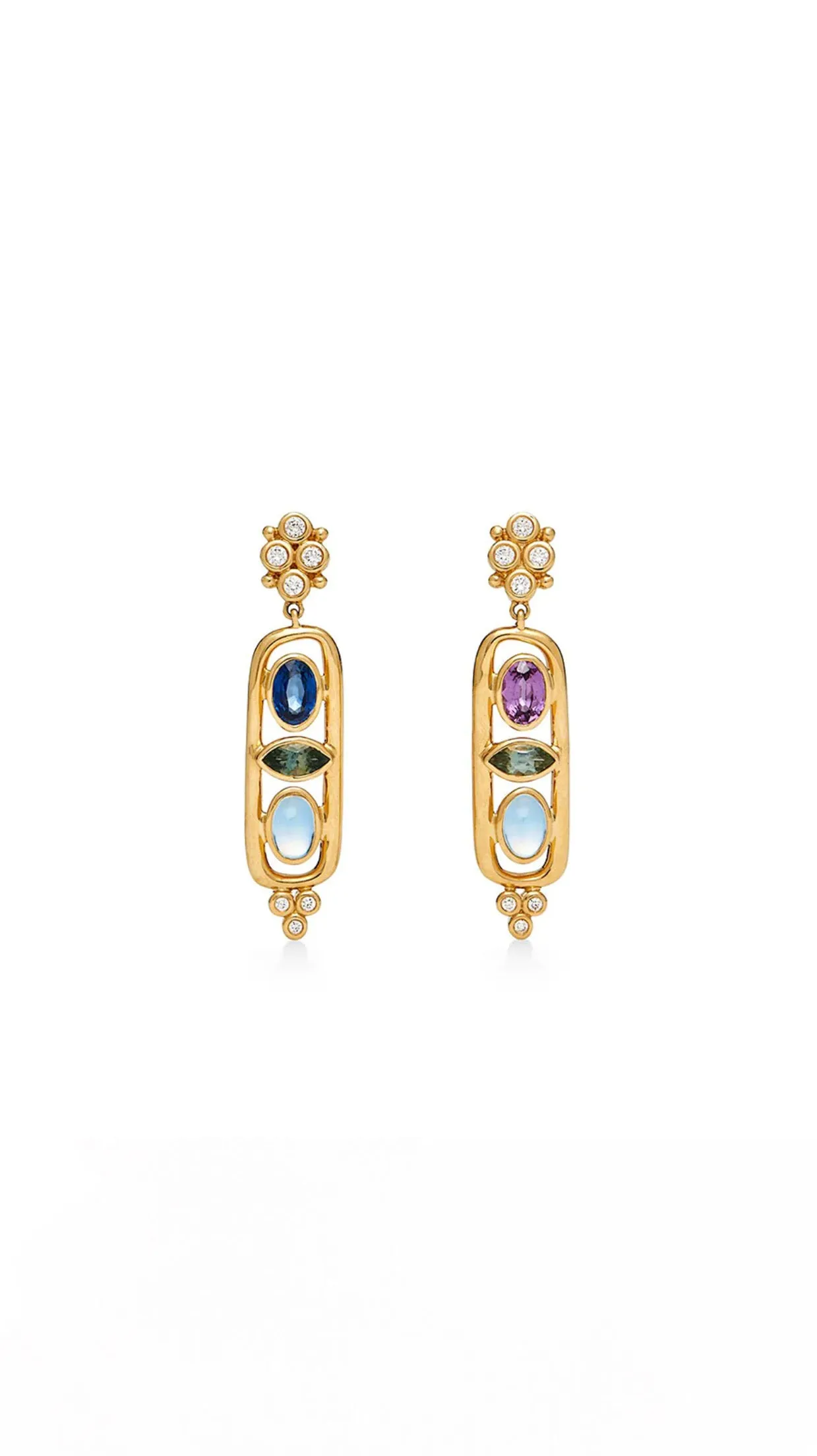 Theodora Cartouche Earrings