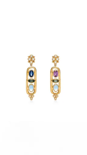 Theodora Cartouche Earrings