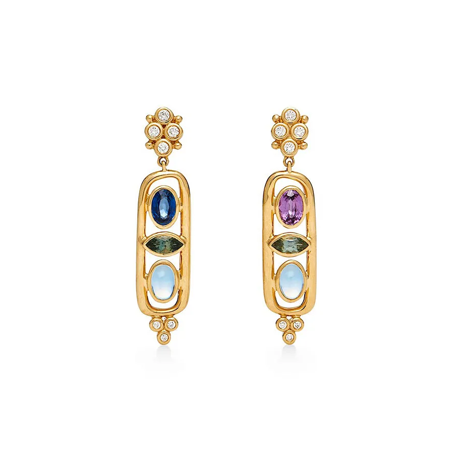 Theodora Cartouche Earrings