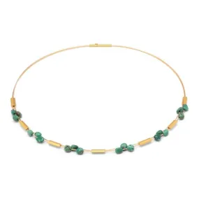 Tripota Green Turquoise Necklace - 85331356