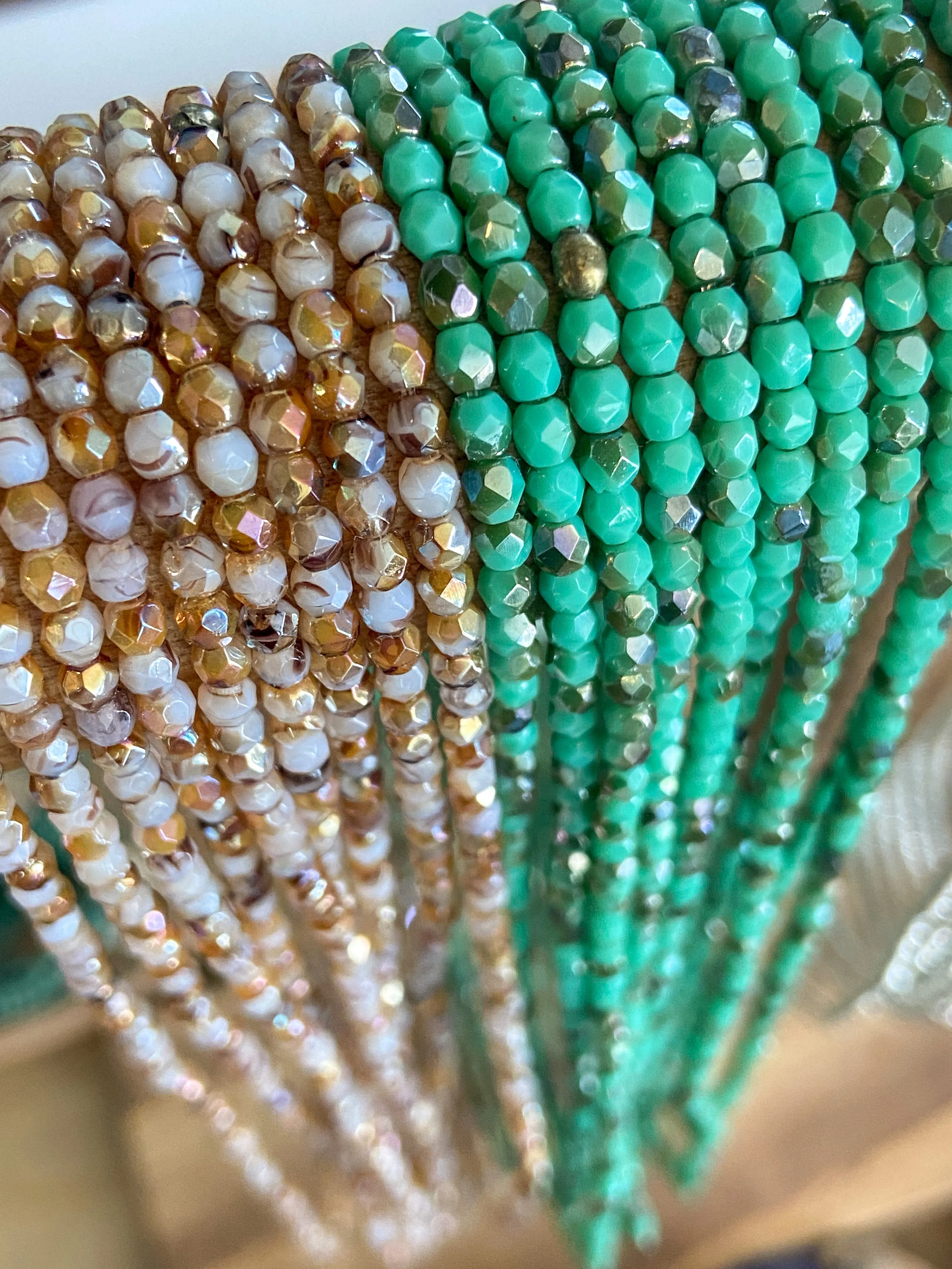 Turquoise Celsian ~ 16"