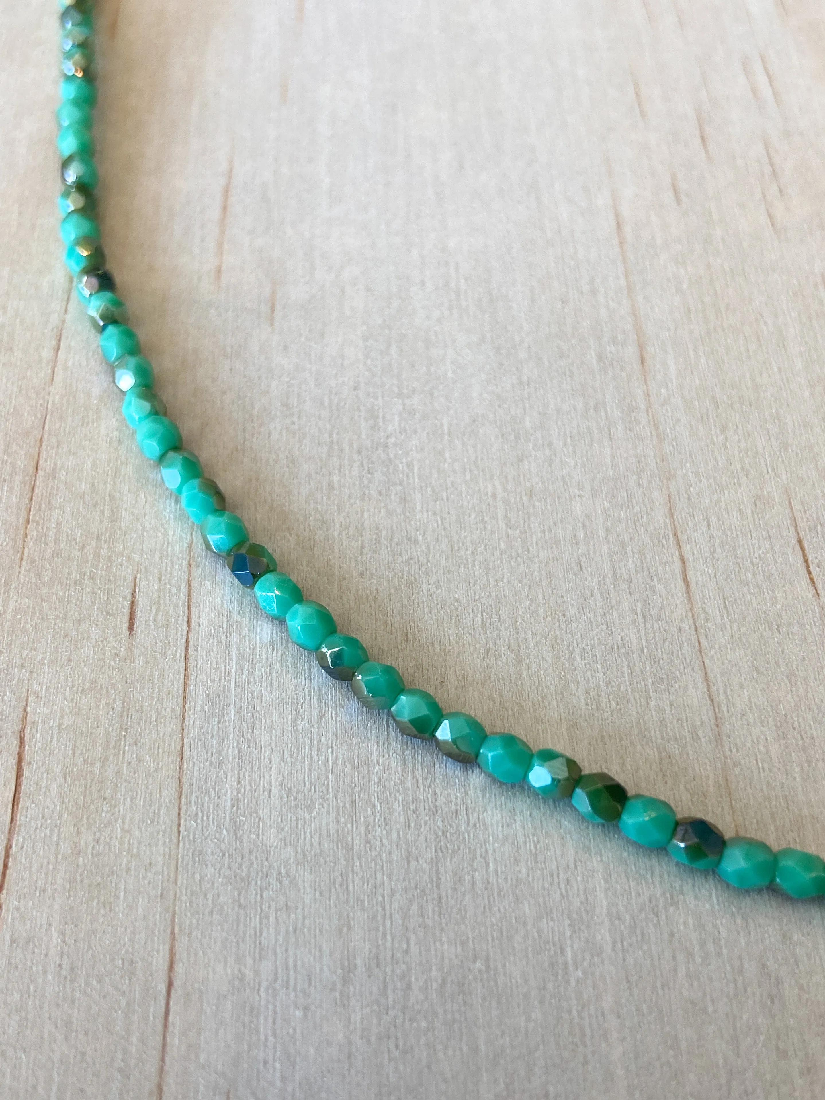 Turquoise Celsian ~ 16"