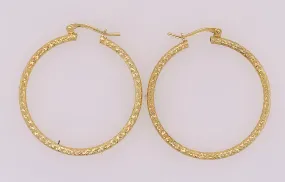 Ultra Vermeil Hoop Earrings