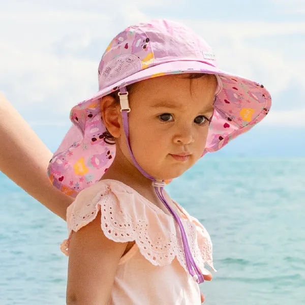 UV Protection Back Flap Hat
