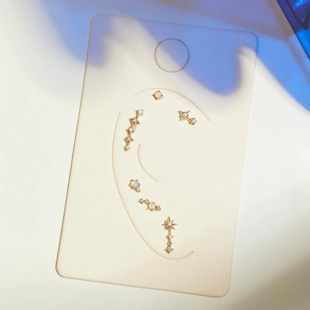 VENUS - Flat Back Earring