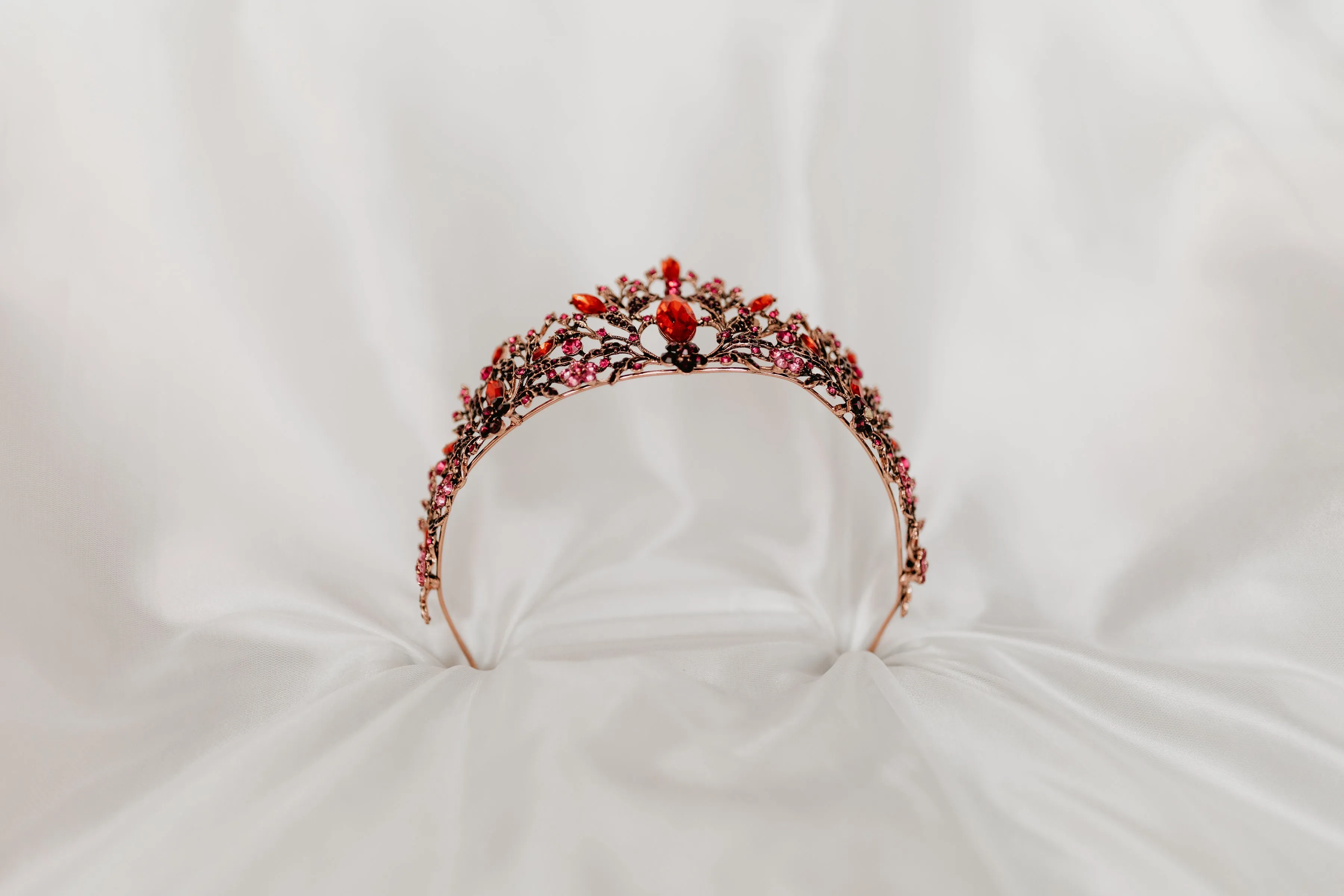 Vera's Tiara in Red