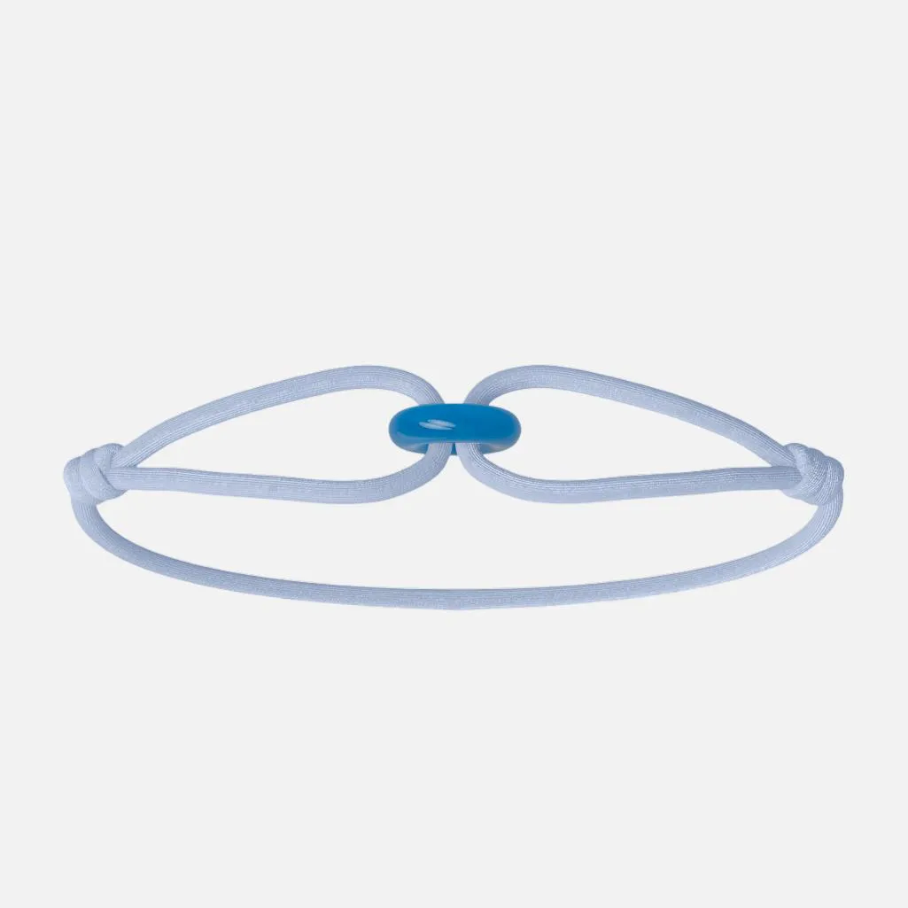 Wecord Blue Soho Cord Bracelet
