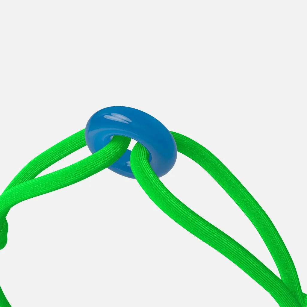 Wecord Blue Soho Cord Bracelet