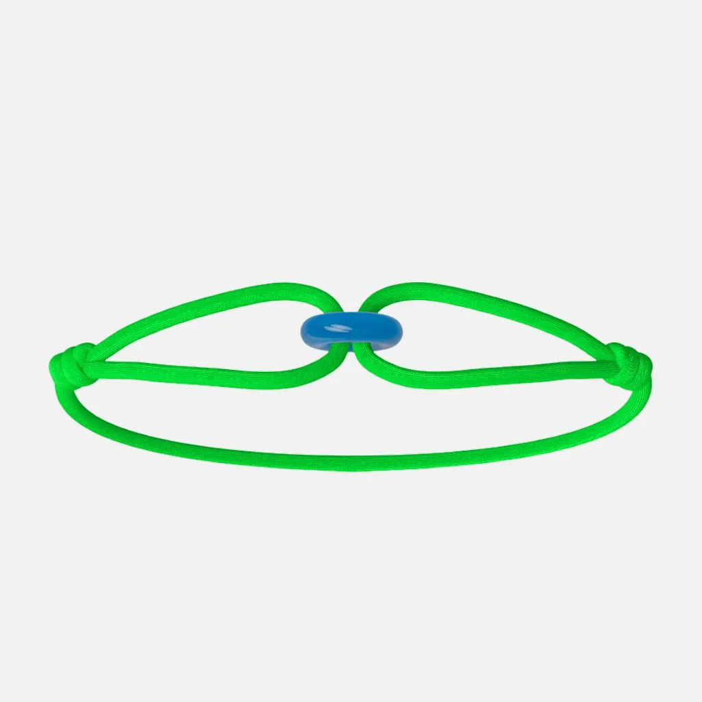 Wecord Blue Soho Cord Bracelet