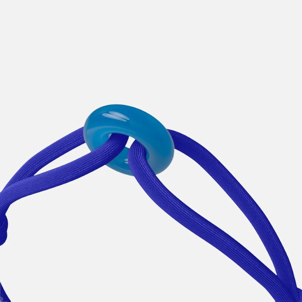 Wecord Blue Soho Cord Bracelet