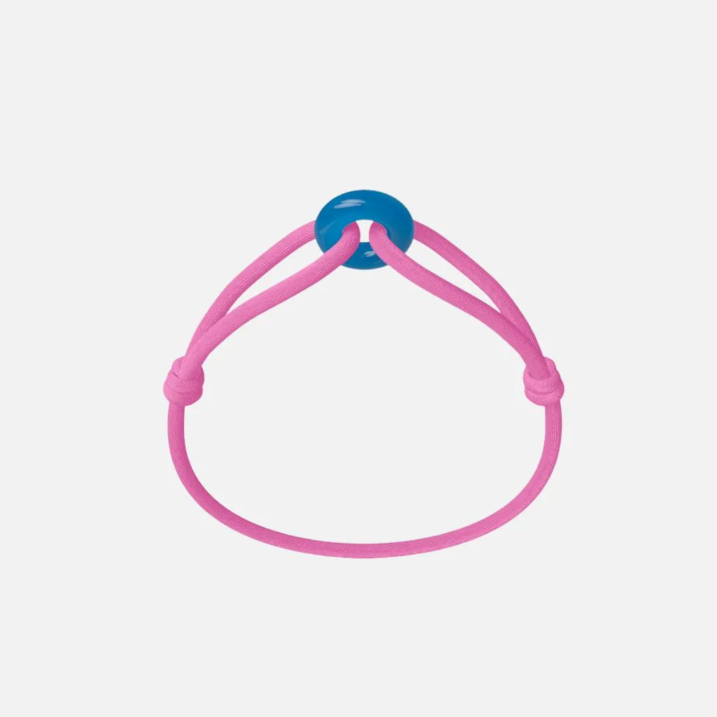 Wecord Blue Soho Cord Bracelet
