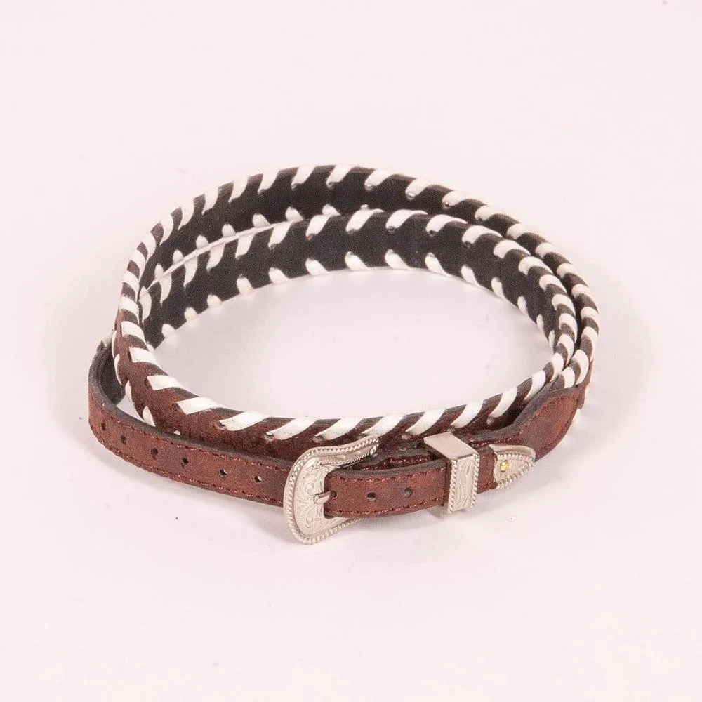 Whippersnapper | Leather Cowboy Hat Band