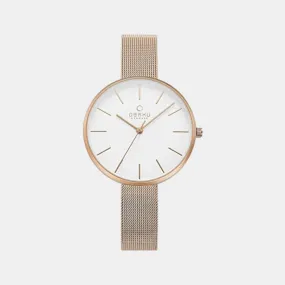 Women's Analog Stainless Steel Watch V211LXGEMG