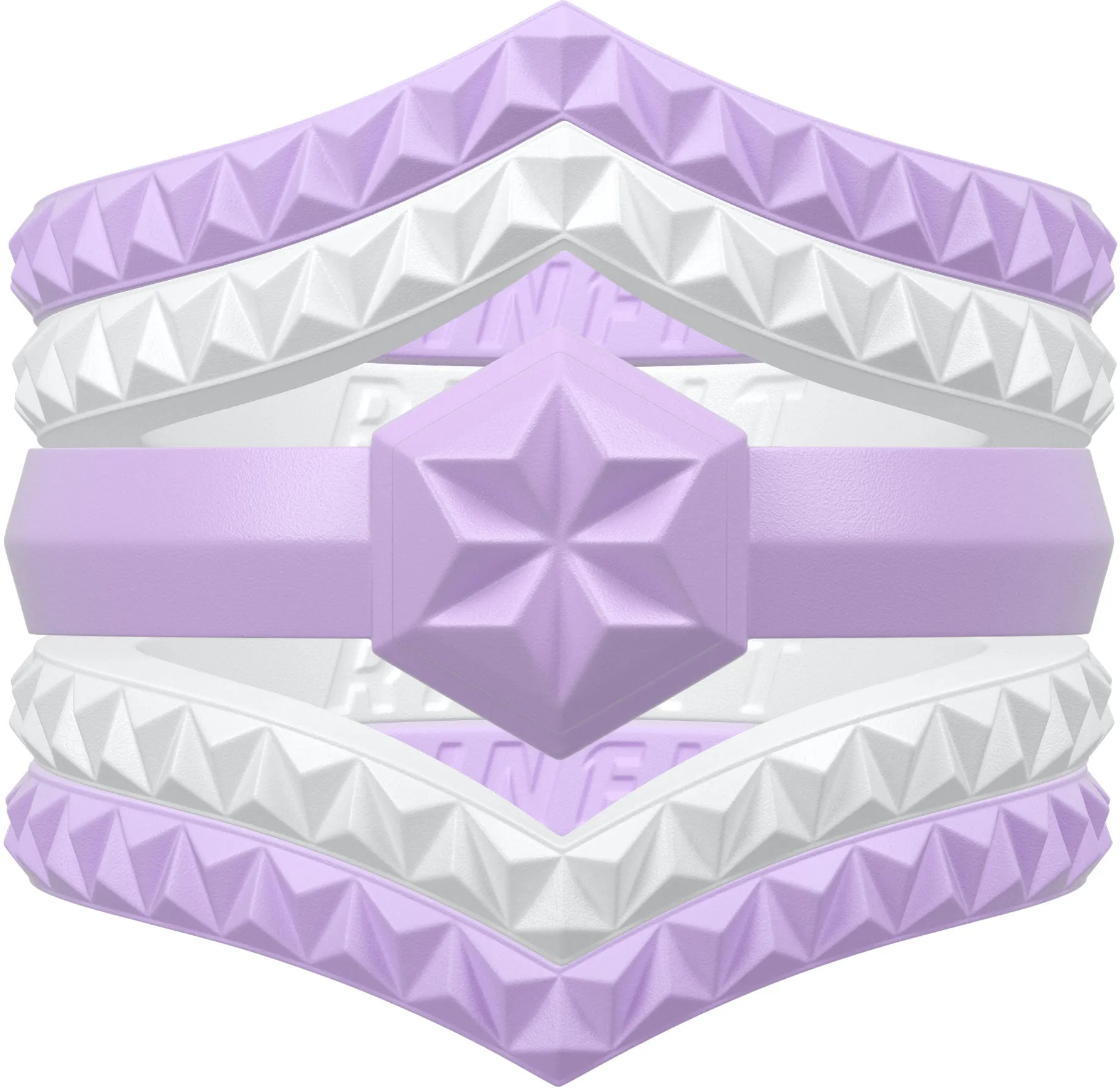 Women's Couture Silicone Rings - 5 Rings Set